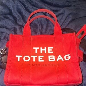 Marc Jacobs Bold Red Tote Bag